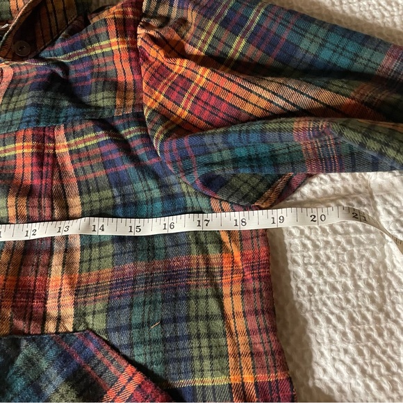 Flannel ruffle dress by SOS Meme Club w/detachable bunny hood Medium - Picture 10 of 15